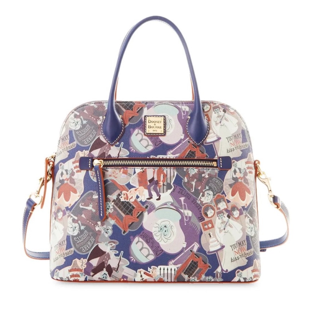 NWT Disney The Haunted Mansion Dooney & Burke Satchel Bag